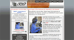 Desktop Screenshot of crdep.com