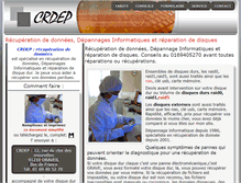 Tablet Screenshot of crdep.com